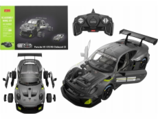Rastar Stavebnice RC auto Rastar 1:18 Porsche 911 GT2 šedé 68 prvků