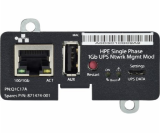 HP Jednofázový 1Gb UPS HPE s modulem pro správu sítě
