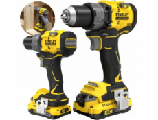 Stanley Akumulátorová vrtačka/šroubovák FatMax V20 SFMCD725D2K 18V, 2x 2Ah baterie