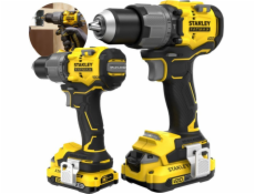 Stanley Akumulátorová vrtačka/šroubovák FatMax V20 SFMCD726D2K 18V, 2x 2Ah baterie