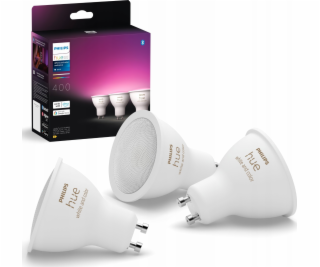 Signify Philips Hue White & Col. Amb. GU10 Trierpack 3x350lm