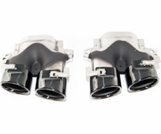 MTuning koncovky tlumiče výfuku černé pro MERCEDES třídy ...