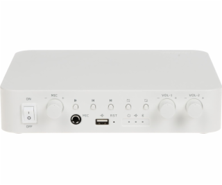 Hikvision 2ZÓNOVÝ SÍŤOVÝ ZESILOVAČ DS-QAE1A80G1-VB 80W Hi...