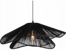 Leitmotiv Závěsná lampa Jídelní lampa nad stůl SOMBRERA, proutěné stínidlo, O 60 cm