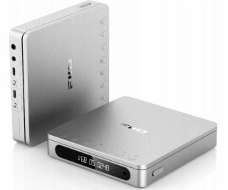 FiiO FiiO DM13 BT CD přehrávač - stříbrný - přenosný CD p...