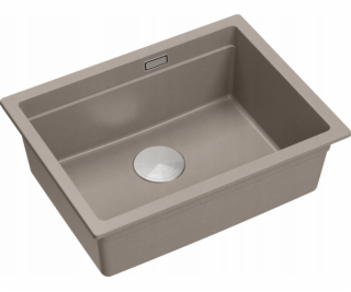 Quadron UNIQUE LOGAN 100 GraniteQ dřez, měkká taupe barva...