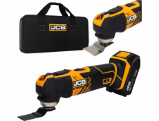 JCB 18V oscilační multifunkční nástroj (2Ah baterie, nabíječka, brašna)