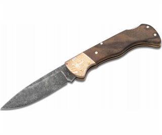 Boker Nůž Böker Hunter Mokume Walnut Black Stonewash