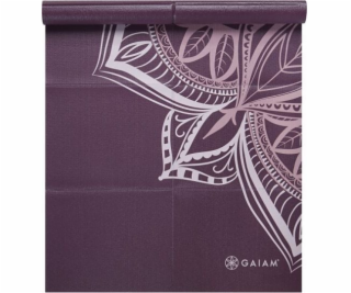Gaiam Skládací podložka na jógu fialová 2 mm