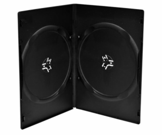 MediaRange DVD-Leerhülle schmal für 7 Dics 9mm schwarz 100St