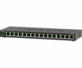 NETGEAR GS316v3 - Přepínač - nespravovaný - 16 x 10/100/1...