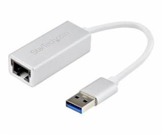 STARTECH USB 3 to Gigabit Network Adapter -Silver, STARTE...