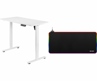 Mozos Desk Mozos ED PRO WH bílý stůl 120 cm x 60 cm + her...