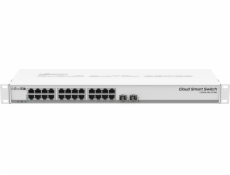 MikroTik Switch Spravovaný přepínač MikroTik CSS326-24G-2S+RM 24x 1GbE 2x 10GbE SFP+