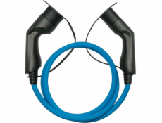Alcasa Kabelmeister EVC03-075B Napájecí kabel Nabíjecí kabel pro elektromobily Modrý Typ 2/3 7,5 m