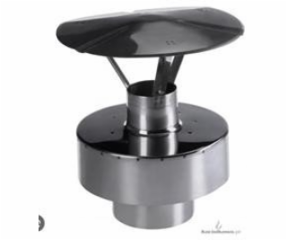 Střešní kanál SpiroFlex 100 25-45 stupňů s límcem