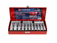 Forsage Deep sada nástrčných 1/2 14 ks. (11–30 mm) (6stranný)