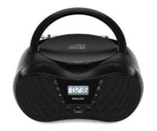 Sencor Rádio CD přehrávač SPT 2300 BK CD/MP3/USB/BT FM rádio