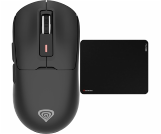 Myš Genesis ZIRCON 660 ČERNÁ (NMG-2191) + podložka pod my...