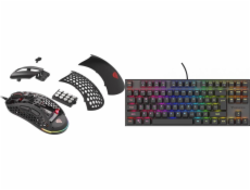 Myš Genesis Xenon 800 (NMG-1629) + klávesnice Thor 303 TKL – Outemu Peach Silent