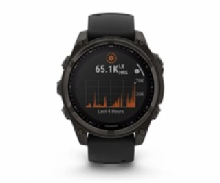 Garmin - fenix 8 Solar Sapphire - 47 mm - Carbon Gray DLC...