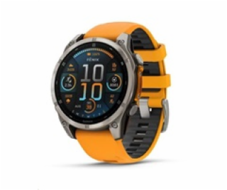 Garmin - fenix 8 Solar Sapphire - 51 mm - Carbon Gray DLC...