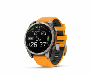 Garmin fenix® 8 – 47 mm, AMOLED, Sapphire, Titanium s Ora...