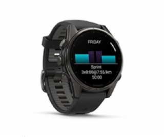 Garmin fenix® 8 – 43 mm, AMOLED, Sapphire, Carbon grey DL...