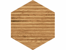 Keramický obklad Flare Wood Hex, 11 x 12,5 cm