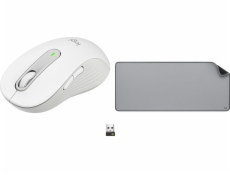 Myš Logitech M650 L bílo-šedá (910-006238) + řada Studio – STŘED ŠEDÁ (956-000052)