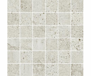 Kamenná hmotová mozaika NEWSTONE WHITE OD663-090, 29,8×29...