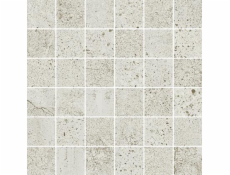 Kamenná hmotová mozaika NEWSTONE WHITE OD663-090, 29,8×29,8 cm