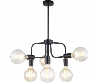 Závěsné svítidlo Italux Kristy MDM-3678/6 BK