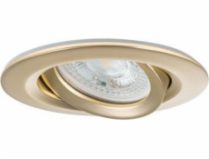 NOVA PLUS DIM vestavné svítidlo, výklopné, GU10, max. 35W, 93mm, IP65, 230V, matné zlato/hliník