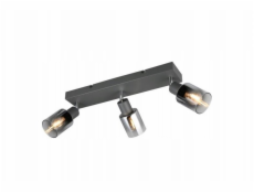 Trio Cadiz R81783042 páskové stropní svítidlo 3x10W E14 antracit
