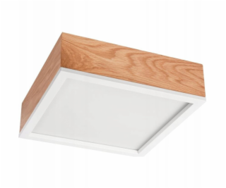 Lamkur Stropní svítidlo Oak Square 49021 2x15W E27 dub/bílá