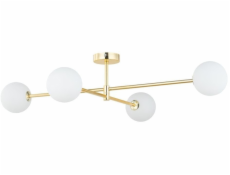 TKKRYWULT Stropní svítidlo TK Lighting Sarius Gold 4738 4x6W G9 zlatá/bílá