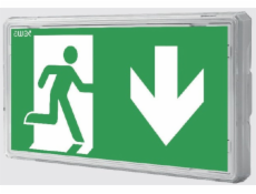 AWEX EXIT S LED IP65 1W 1h víceúčelové PT bílé svítidlo