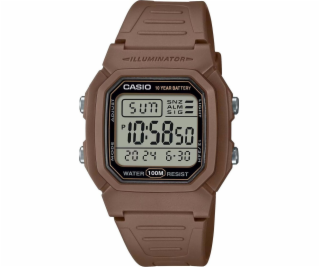 Hodinky Casio Hodinky Casio model W-800H barva Hnědá. Pří...