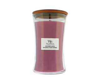 Svíčka oválná váza WoodWick, Lesní plody a řepa, 609.5 g
