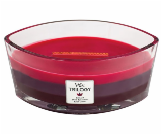 Svíčka Trilogy WoodWick, Letní bobule, 453.6 g
