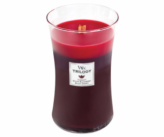 Svíčka Trilogy WoodWick, Letní bobule, 609.5 g