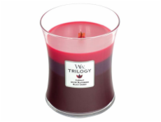 Svíčka Trilogy WoodWick, Letní bobule, 275 g