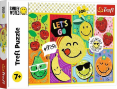 Trefl Puzzle 200 veselého smajlíka