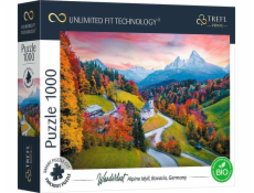 Trefl Puzzle 1000 Alpine Idyll Bavorsko, Německo Unlimited Fit Technology