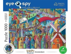 Trefl Puzzle 1000 Eye-Spy Sneaky Peekers Amsterdam TREFL