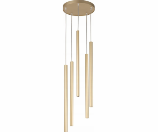 NoName Závěsná lampa Sigma Sopel 33627, 5x4W, G9, zlatá