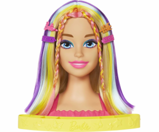 Stylingová hlava panenky Mattel Barbie Neon Rainbow Blond...