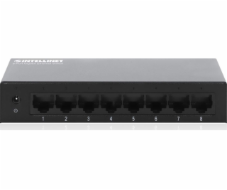 Gigabitový switch 8x 10/100/1000 Mbps RJ45 Desktop Metal