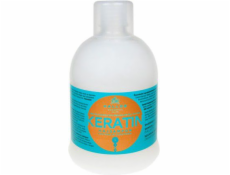 Šampón na poškodené, farbené vlasy Kallos Keratin Shampoo 1000ml